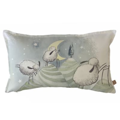 Funda Cojín Ovejitas saltando