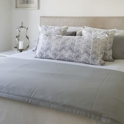 Piecera Stonewash Gris Claro