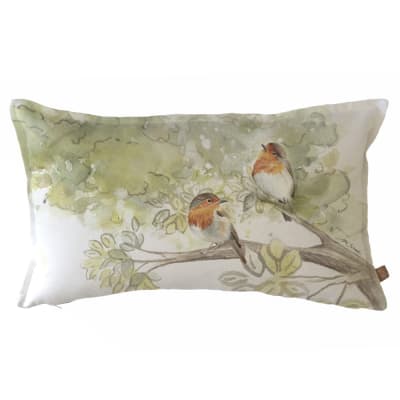 FUNDA COJÍN ESTAMPADA PAJARITOS BAMBI1