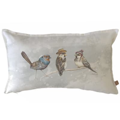 Funda Cojín Pajaritos Amigos
