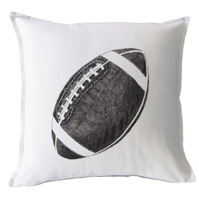Funda Cojín estampada Pelota Rugby1