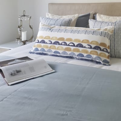 Piecera Stonewash Celeste Grisáceo