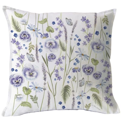 Funda Cojín Primavera Violeta 