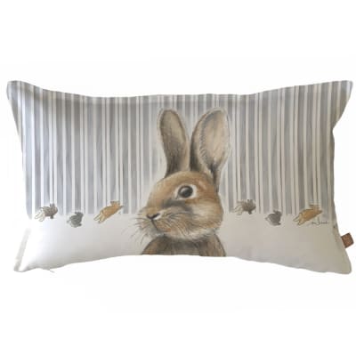 Funda Cojín Pedro Rabbit y Conejitos