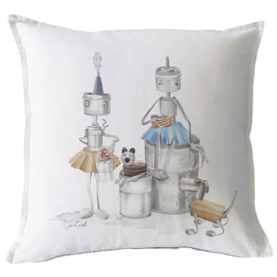 Funda Cojín Robotinas 45x45