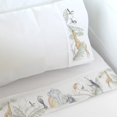 Juego de Sábanas Safari Animales