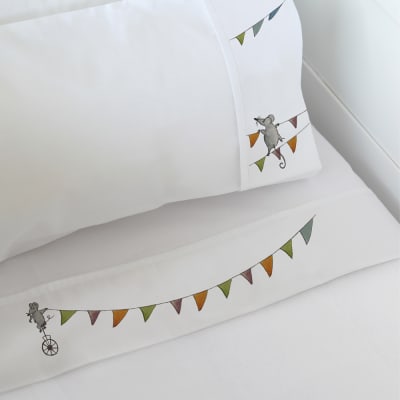 Sábanas Estampado Ratón Banderin