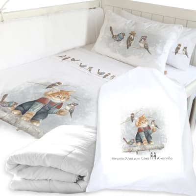 JUEGO DE CUNA COMPLETO GATO Y SUS AMIGOS1