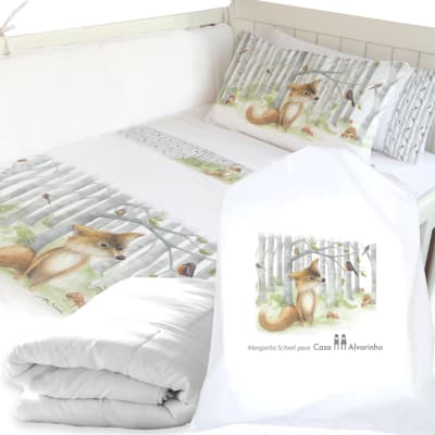 JUEGO DE CUNA COMPLETO ZORRITO