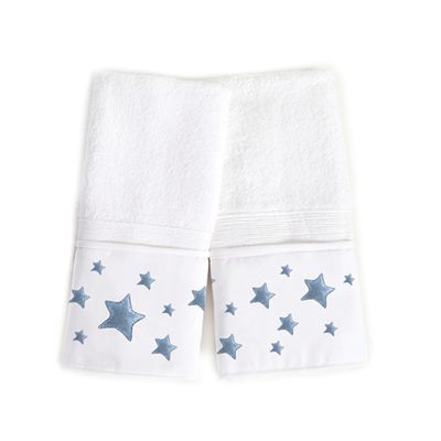 Toalla Mano Estrellas Azules MS1