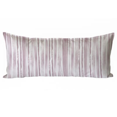Funda Cojín Trama Lineal Palo de Rosa XL1