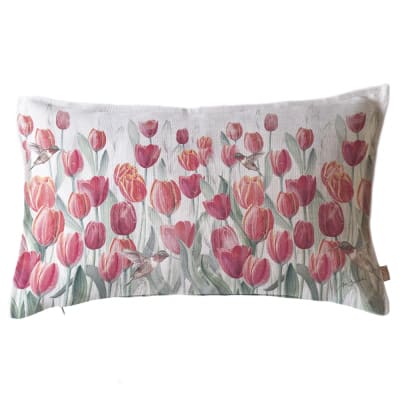Funda Cojín Marisa Tulipanes Rojos 50x301