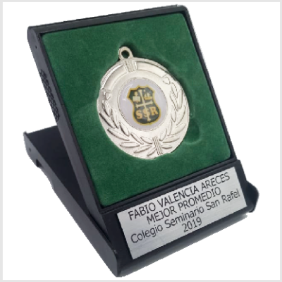 CAJA MEDALLA CM108 VERDE