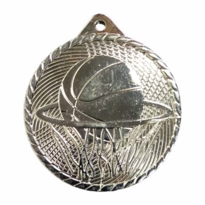 MEDALLA BASQUET PLATA