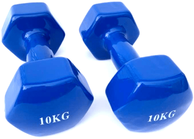 PAR MANCUERNAS VINILO 10kg