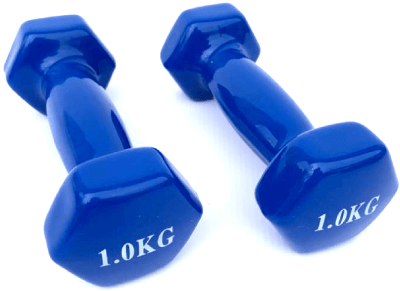 PAR MANCUERNAS VINILO 1kg