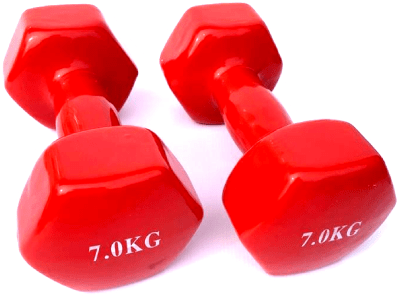 PAR MANCUERNAS VINILO 7kg