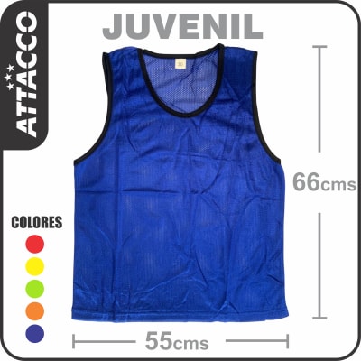 PETO ENTRENAMIENTO JUVENIL AZUL
