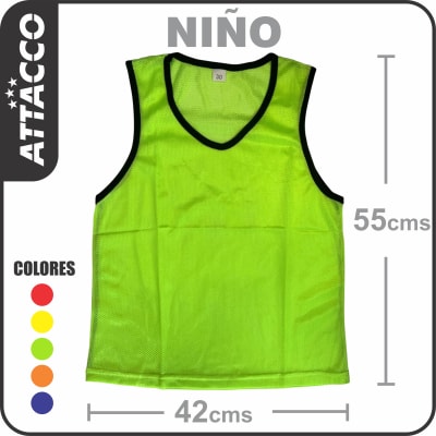 PETO ENTRENAMIENTO NIÑO VERDE