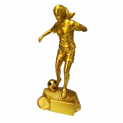 TROFEO RESINA FUTBOL FEM