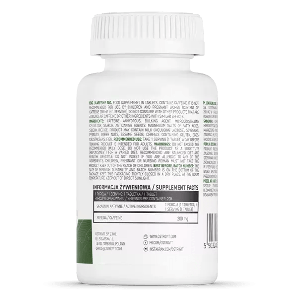 CAFEINA 200 mg 200 tabs2