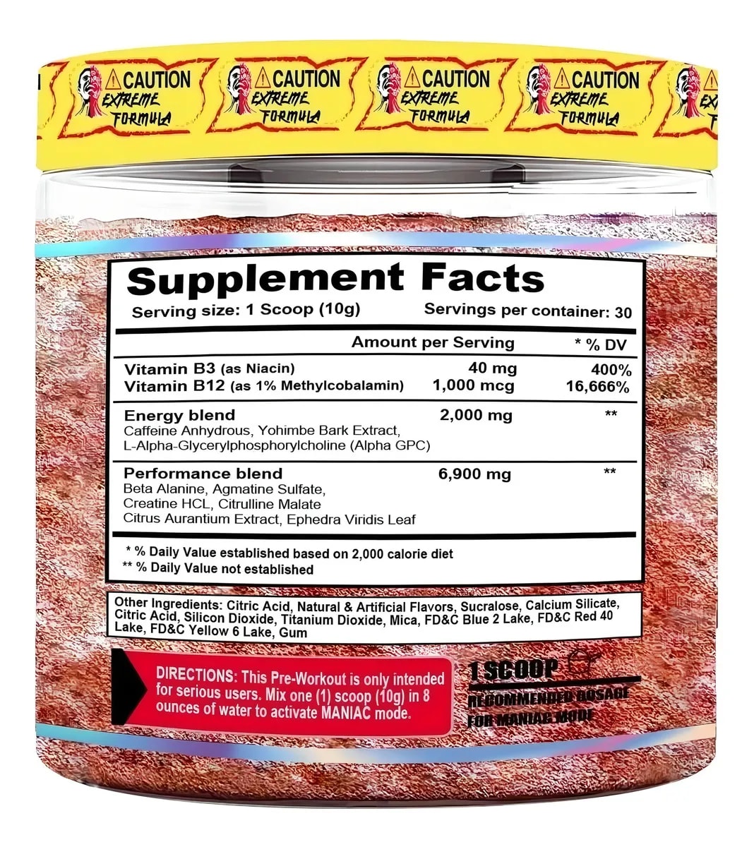 MANIAC 30 SERV TERROR LABZ3