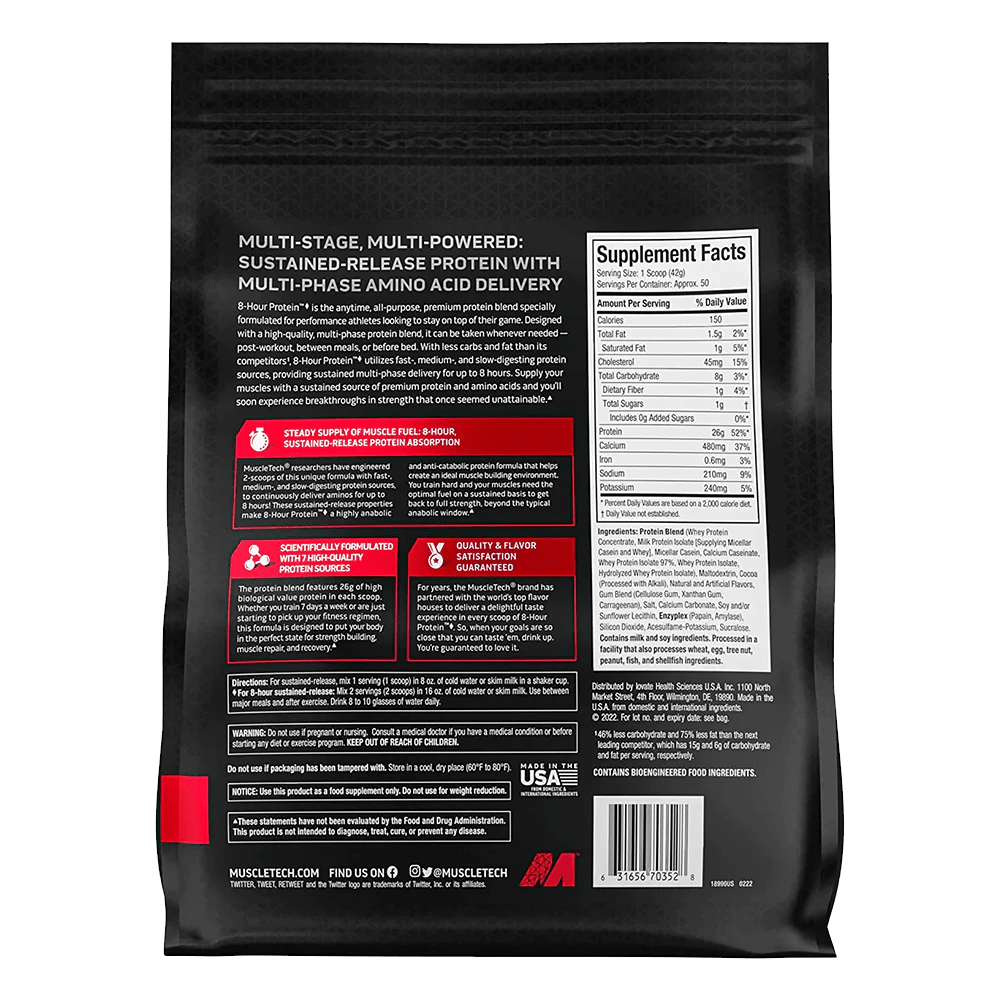 Platinum 8 Hours Protein 4,6 lbs2