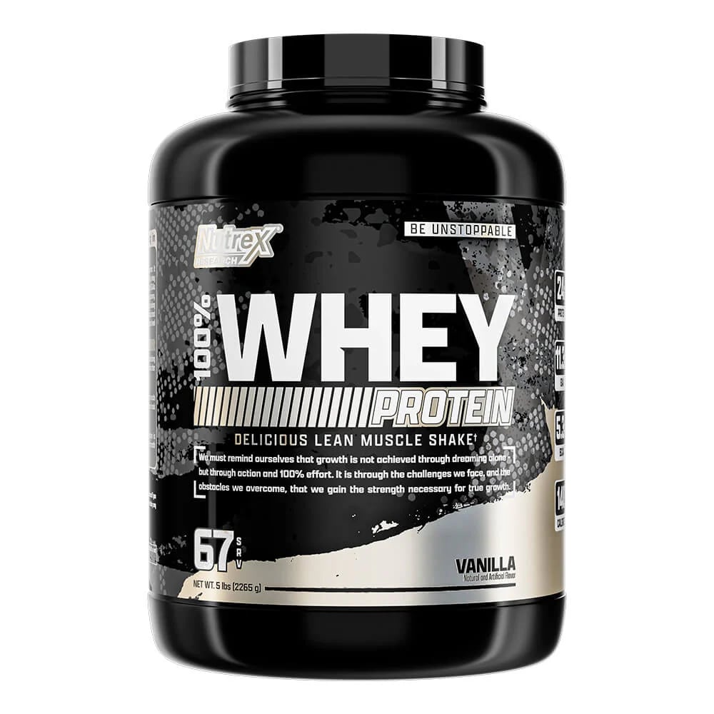 100 % WHEY 5 LBS NUTREX3