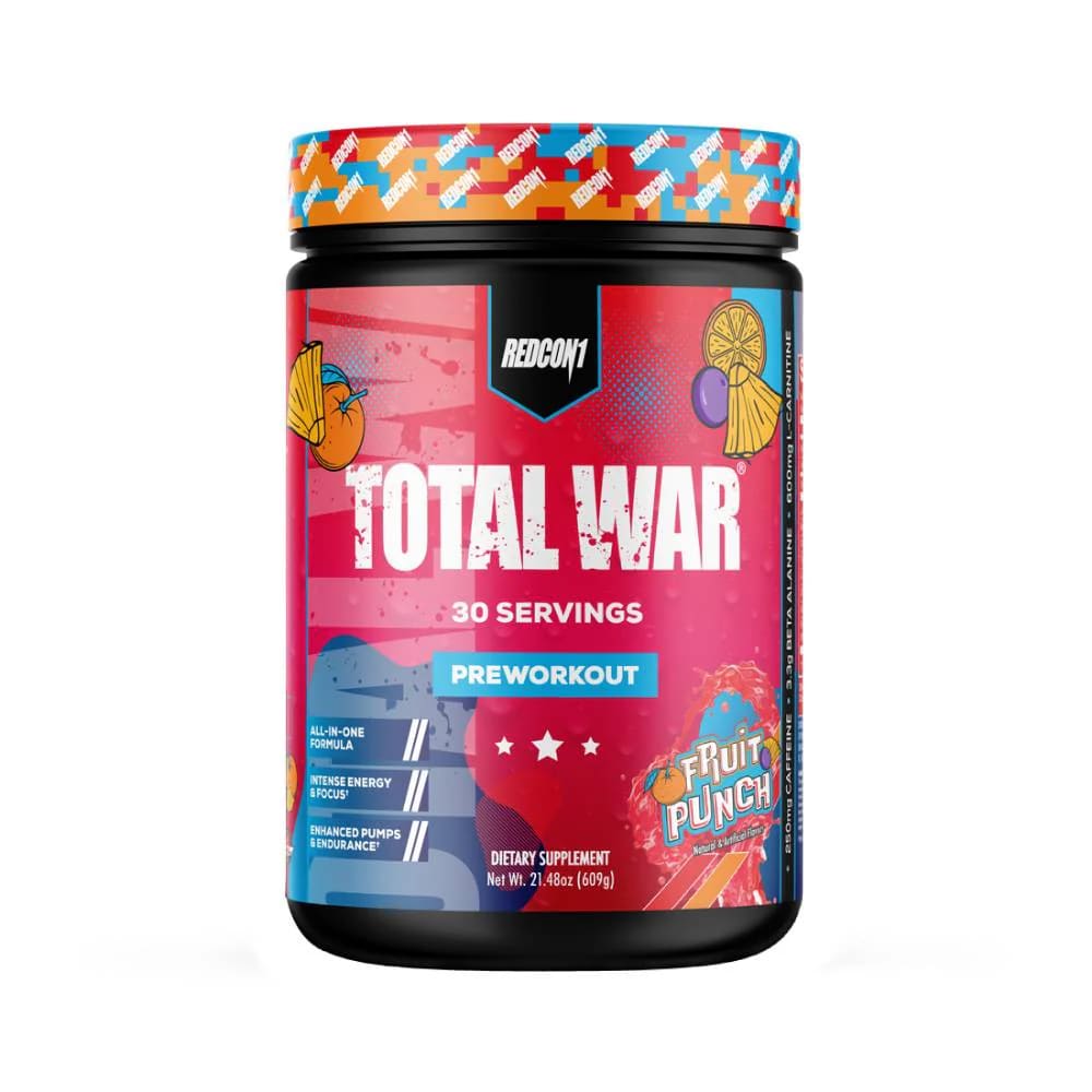 Total War PreWorkout 600grs Redcon11