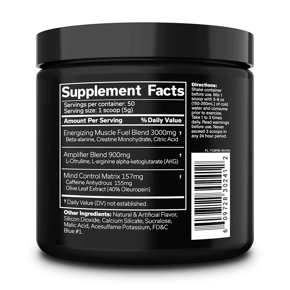 The Curse Pre Workout 50 serv3