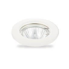 FOCO EMBUTIDO FIJO PARA GU10 CON AMPOLLETA