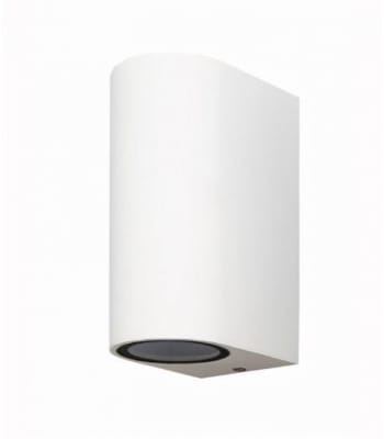 FOCO PARA EXTERIOR  GU10 DOBLE BLANCO