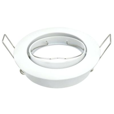 FOCO EMBUTIDO BASCULANTE PARA GU10 SIN AMPOLLETA