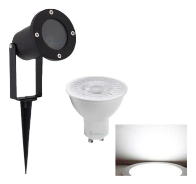 FOCO ESTACA CON AMPOLLETA