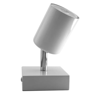 BARRA PARA GU10 BLANCA MATE DOBLE