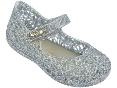 MINI MELISSA CAMPANA ZIG ZAG VI SP BB MIXED SILVER GLITTER1