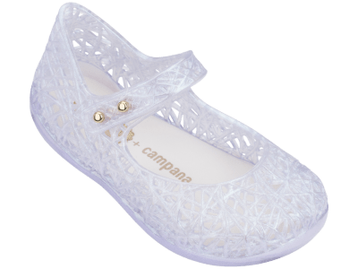 MINI MELISSA CAMPANA ZIG ZAG VI BB BLANCO HOLOGRAFICO1