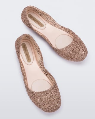 MELISSA CAMPANA PAPEL VII SP AD BEIGE/ GLITTER