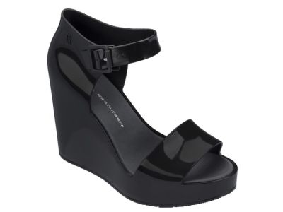 MELISSA MAR WEDGE AD BLACK TALLA 10 USA1
