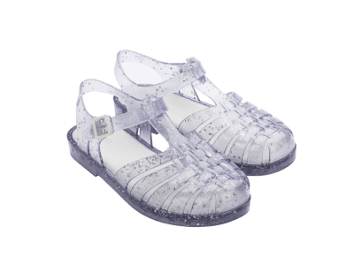 MELISSA POSSESSION AD VIDRIO C/GLITTER PLATA1