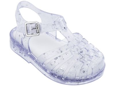 MINI MELISSA POSSESSION BB CLEAR / SILVER GLITTER1