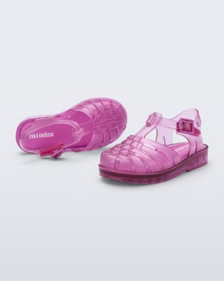 MINI MELISSA POSSESSION BB ROSA MEDIO TRANSPARENTE