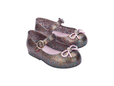 MINI MELISSA SWEET LOVE BB ROSA TRANSP GLITTER TALLA ÚNICA 7 USA