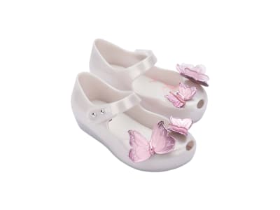 MINI MELISSA ULTRAGIRL FLY III BB BLANCO PERLADO /ROSA
