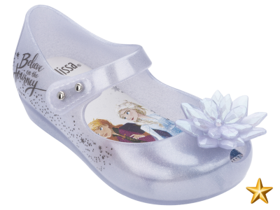 MINI MELISSA ULTRAGIRL + FROZEN BB PEARL/GLITTER SILVER1