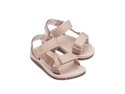 MINI MELISSA PAPETE + RIDER INF PINK/PINK GLITTER TALLA 1 USA1