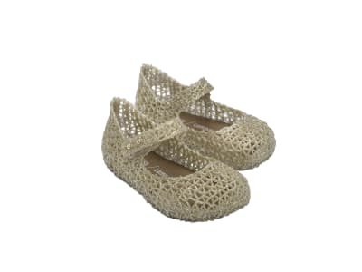 MINI MELISSA CAMPANA PAPEL BB GOLD GLITTER