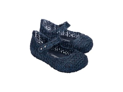 MINI MELISSA CAMPANA PAPEL BB AZUL GLITTER1