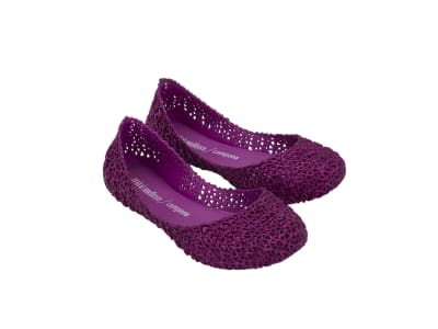 MINI MELISSA CAMPANA PAPEL INF PINK GLITTER
