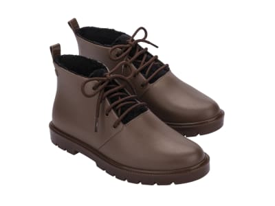 MELISSA FLUFFY BOOT AD MARRON TALLA 8 USA1